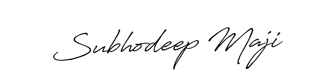 Once you've used our free online signature maker to create your best signature Antro_Vectra_Bolder style, it's time to enjoy all of the benefits that Subhodeep Maji name signing documents. Subhodeep Maji signature style 7 images and pictures png
