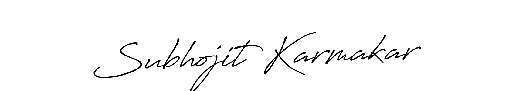 if you are searching for the best signature style for your name Subhojit Karmakar. so please give up your signature search. here we have designed multiple signature styles  using Antro_Vectra_Bolder. Subhojit Karmakar signature style 7 images and pictures png