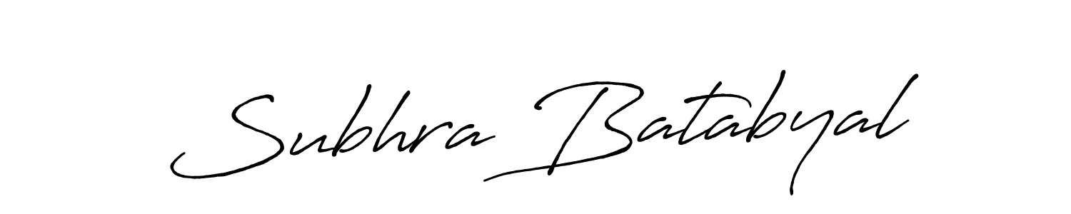 Also we have Subhra Batabyal name is the best signature style. Create professional handwritten signature collection using Antro_Vectra_Bolder autograph style. Subhra Batabyal signature style 7 images and pictures png