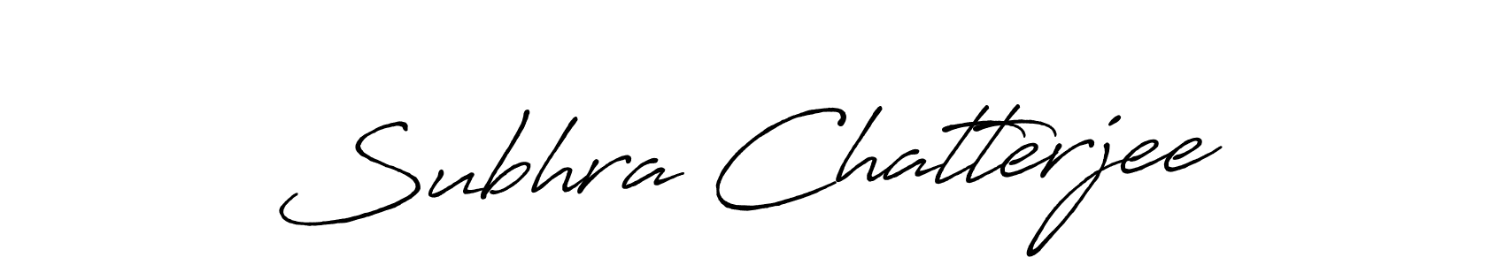 Make a beautiful signature design for name Subhra Chatterjee. Use this online signature maker to create a handwritten signature for free. Subhra Chatterjee signature style 7 images and pictures png