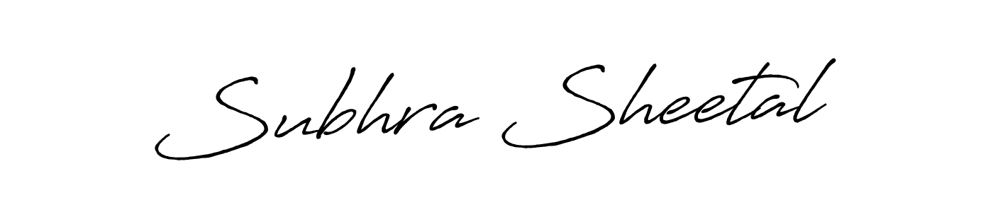 Antro_Vectra_Bolder is a professional signature style that is perfect for those who want to add a touch of class to their signature. It is also a great choice for those who want to make their signature more unique. Get Subhra Sheetal name to fancy signature for free. Subhra Sheetal signature style 7 images and pictures png