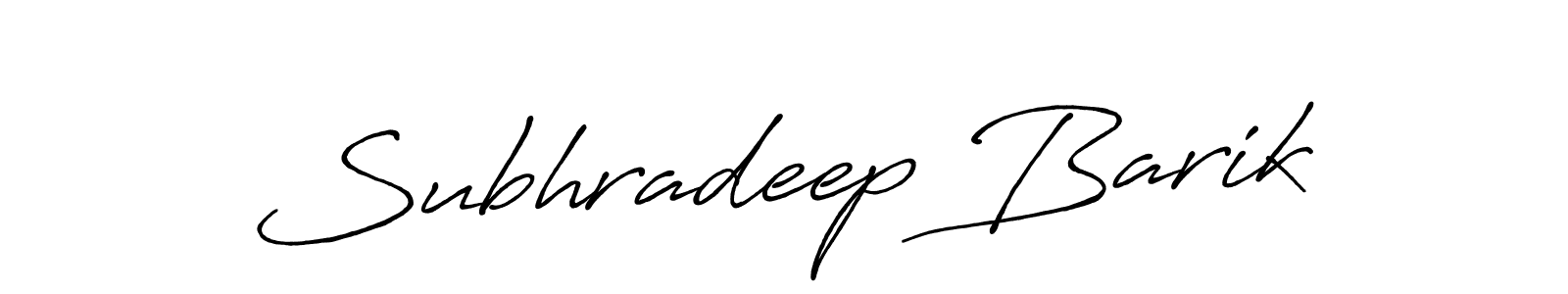 How to make Subhradeep Barik signature? Antro_Vectra_Bolder is a professional autograph style. Create handwritten signature for Subhradeep Barik name. Subhradeep Barik signature style 7 images and pictures png