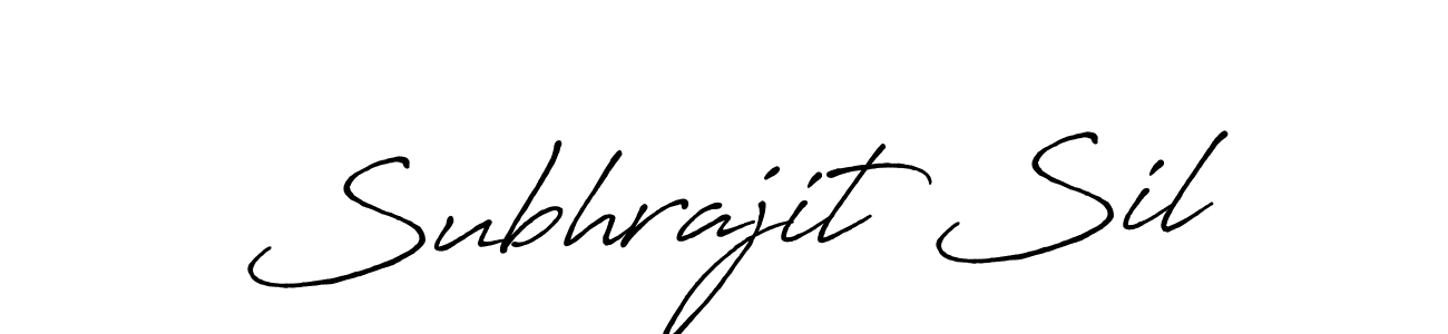 This is the best signature style for the Subhrajit Sil name. Also you like these signature font (Antro_Vectra_Bolder). Mix name signature. Subhrajit Sil signature style 7 images and pictures png