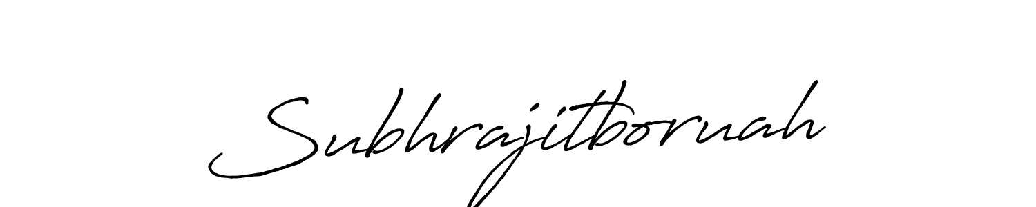 It looks lik you need a new signature style for name Subhrajitboruah. Design unique handwritten (Antro_Vectra_Bolder) signature with our free signature maker in just a few clicks. Subhrajitboruah signature style 7 images and pictures png