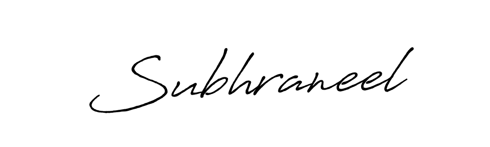 Similarly Antro_Vectra_Bolder is the best handwritten signature design. Signature creator online .You can use it as an online autograph creator for name Subhraneel. Subhraneel signature style 7 images and pictures png