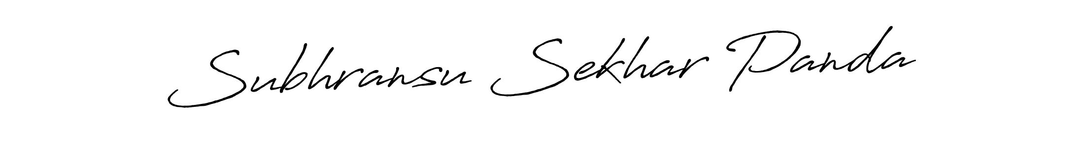 Subhransu Sekhar Panda stylish signature style. Best Handwritten Sign (Antro_Vectra_Bolder) for my name. Handwritten Signature Collection Ideas for my name Subhransu Sekhar Panda. Subhransu Sekhar Panda signature style 7 images and pictures png