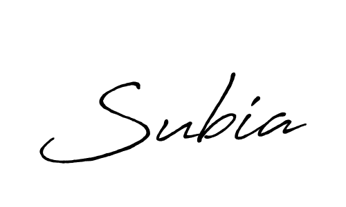 Make a beautiful signature design for name Subia. Use this online signature maker to create a handwritten signature for free. Subia signature style 7 images and pictures png