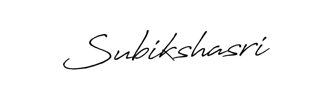 Similarly Antro_Vectra_Bolder is the best handwritten signature design. Signature creator online .You can use it as an online autograph creator for name Subikshasri. Subikshasri signature style 7 images and pictures png