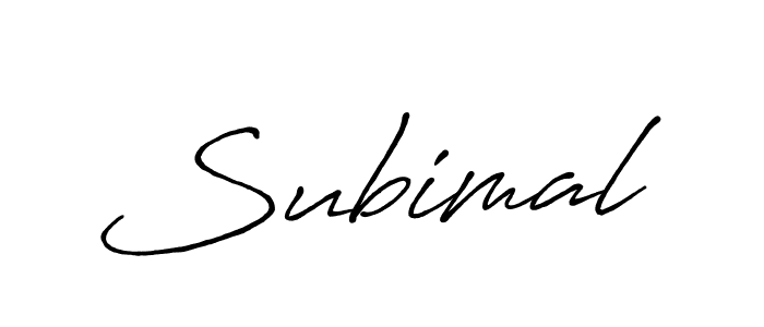 How to make Subimal name signature. Use Antro_Vectra_Bolder style for creating short signs online. This is the latest handwritten sign. Subimal signature style 7 images and pictures png