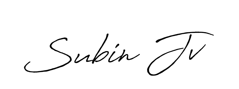 It looks lik you need a new signature style for name Subin Jv. Design unique handwritten (Antro_Vectra_Bolder) signature with our free signature maker in just a few clicks. Subin Jv signature style 7 images and pictures png