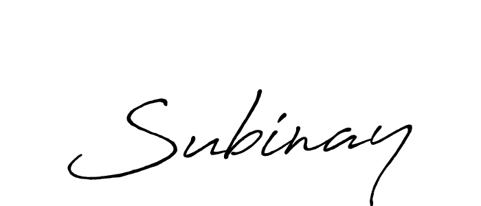 It looks lik you need a new signature style for name Subinay. Design unique handwritten (Antro_Vectra_Bolder) signature with our free signature maker in just a few clicks. Subinay signature style 7 images and pictures png