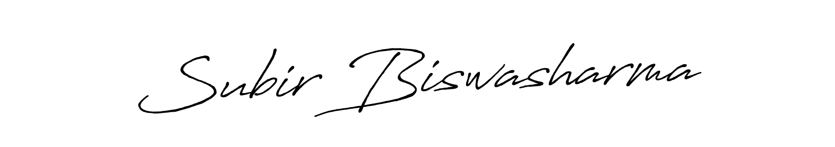 It looks lik you need a new signature style for name Subir Biswasharma. Design unique handwritten (Antro_Vectra_Bolder) signature with our free signature maker in just a few clicks. Subir Biswasharma signature style 7 images and pictures png