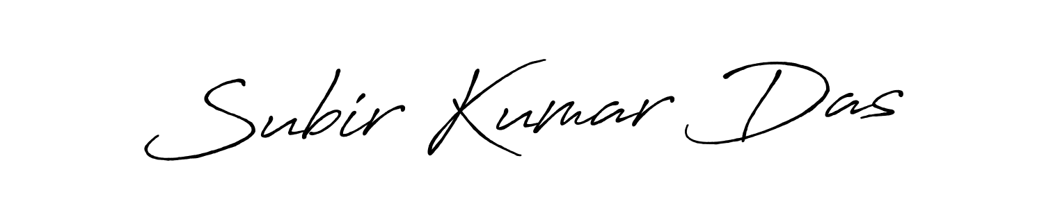 It looks lik you need a new signature style for name Subir Kumar Das. Design unique handwritten (Antro_Vectra_Bolder) signature with our free signature maker in just a few clicks. Subir Kumar Das signature style 7 images and pictures png