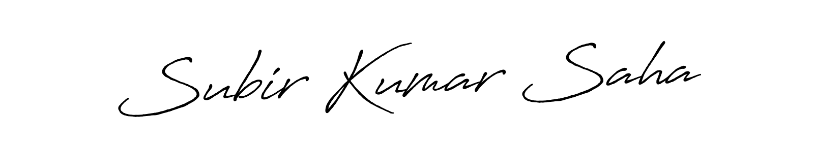 Once you've used our free online signature maker to create your best signature Antro_Vectra_Bolder style, it's time to enjoy all of the benefits that Subir Kumar Saha name signing documents. Subir Kumar Saha signature style 7 images and pictures png