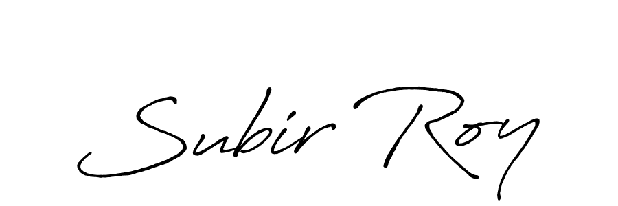 The best way (Antro_Vectra_Bolder) to make a short signature is to pick only two or three words in your name. The name Subir Roy include a total of six letters. For converting this name. Subir Roy signature style 7 images and pictures png