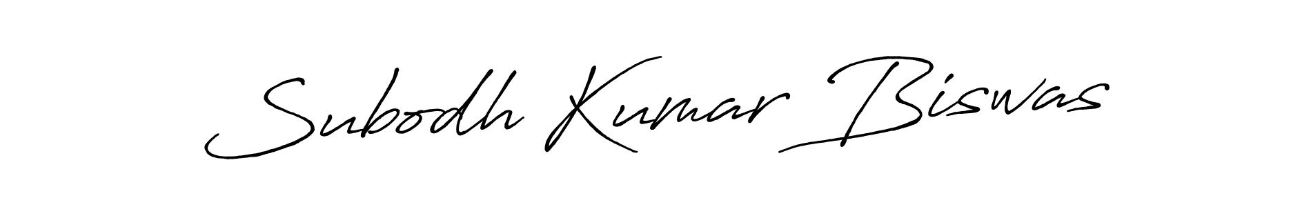 Subodh Kumar Biswas stylish signature style. Best Handwritten Sign (Antro_Vectra_Bolder) for my name. Handwritten Signature Collection Ideas for my name Subodh Kumar Biswas. Subodh Kumar Biswas signature style 7 images and pictures png