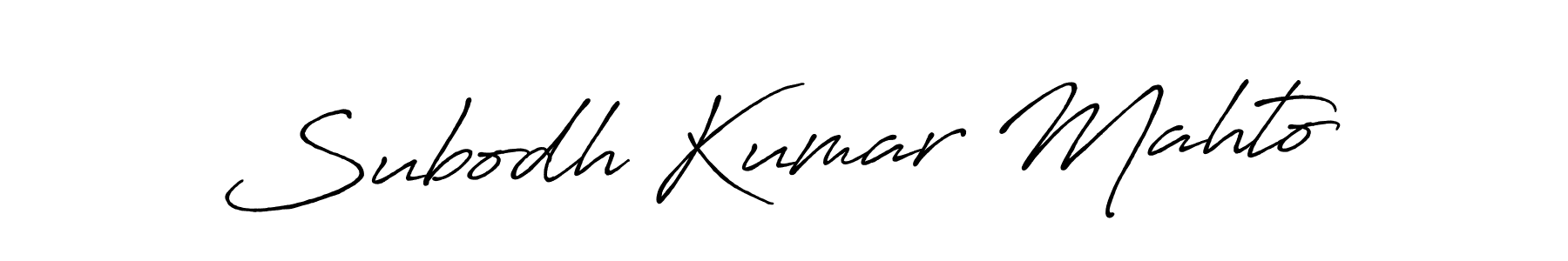 This is the best signature style for the Subodh Kumar Mahto name. Also you like these signature font (Antro_Vectra_Bolder). Mix name signature. Subodh Kumar Mahto signature style 7 images and pictures png