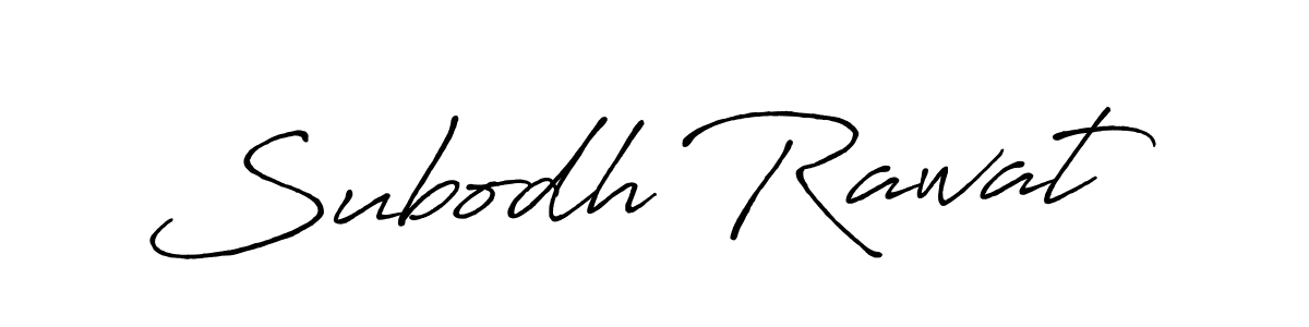 How to make Subodh Rawat signature? Antro_Vectra_Bolder is a professional autograph style. Create handwritten signature for Subodh Rawat name. Subodh Rawat signature style 7 images and pictures png