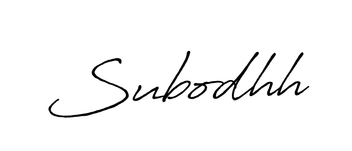 Also You can easily find your signature by using the search form. We will create Subodhh name handwritten signature images for you free of cost using Antro_Vectra_Bolder sign style. Subodhh signature style 7 images and pictures png