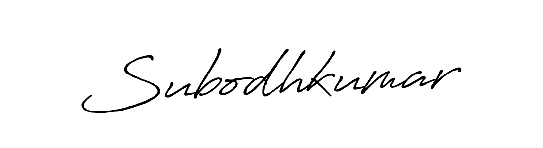 Make a short Subodhkumar signature style. Manage your documents anywhere anytime using Antro_Vectra_Bolder. Create and add eSignatures, submit forms, share and send files easily. Subodhkumar signature style 7 images and pictures png