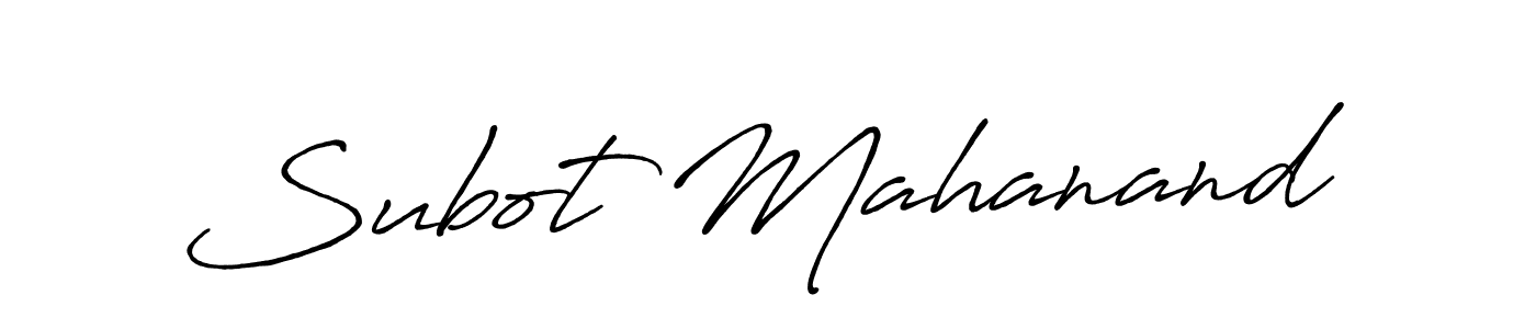 Also You can easily find your signature by using the search form. We will create Subot Mahanand name handwritten signature images for you free of cost using Antro_Vectra_Bolder sign style. Subot Mahanand signature style 7 images and pictures png