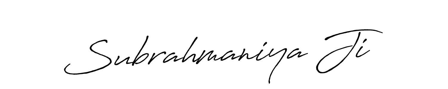 This is the best signature style for the Subrahmaniya Ji name. Also you like these signature font (Antro_Vectra_Bolder). Mix name signature. Subrahmaniya Ji signature style 7 images and pictures png