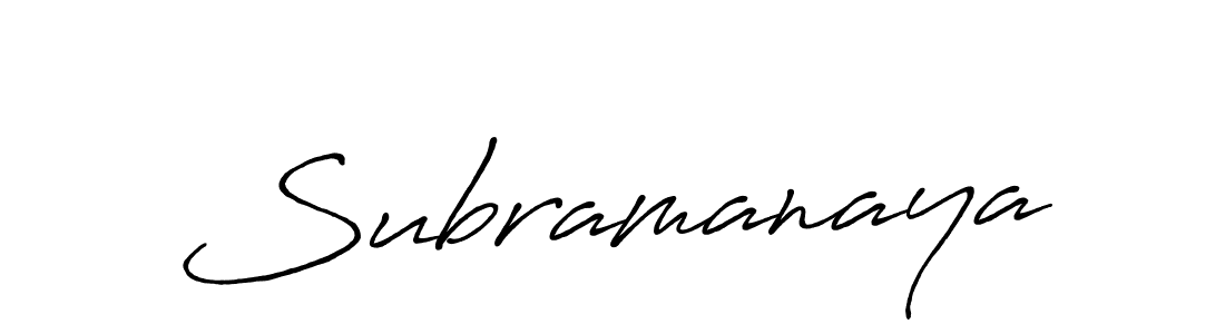 You should practise on your own different ways (Antro_Vectra_Bolder) to write your name (Subramanaya) in signature. don't let someone else do it for you. Subramanaya signature style 7 images and pictures png