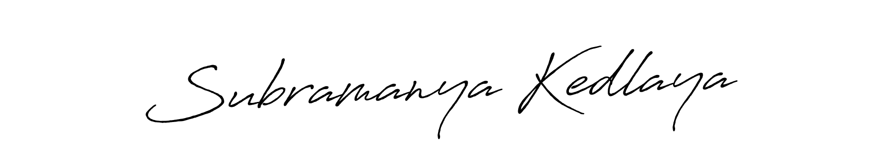 This is the best signature style for the Subramanya Kedlaya name. Also you like these signature font (Antro_Vectra_Bolder). Mix name signature. Subramanya Kedlaya signature style 7 images and pictures png