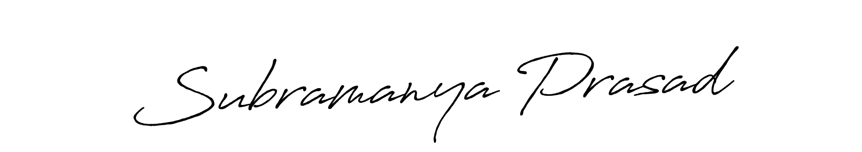 Make a short Subramanya Prasad signature style. Manage your documents anywhere anytime using Antro_Vectra_Bolder. Create and add eSignatures, submit forms, share and send files easily. Subramanya Prasad signature style 7 images and pictures png