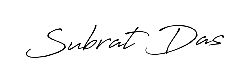 It looks lik you need a new signature style for name Subrat Das. Design unique handwritten (Antro_Vectra_Bolder) signature with our free signature maker in just a few clicks. Subrat Das signature style 7 images and pictures png