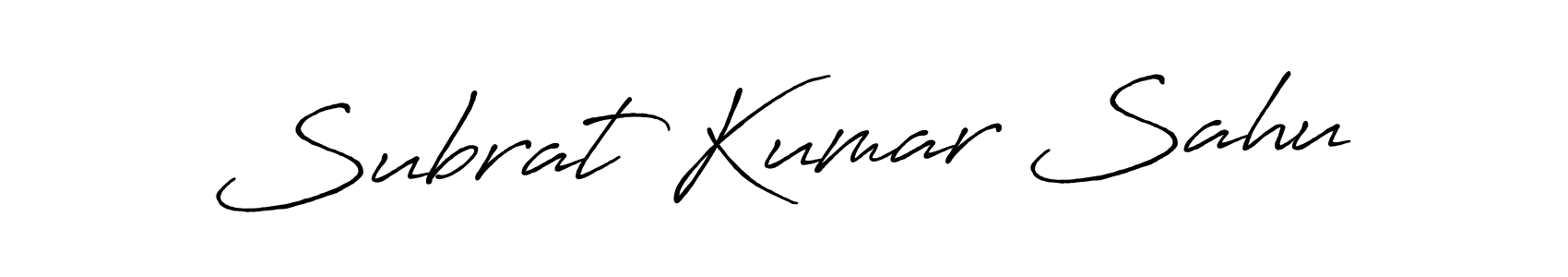 You should practise on your own different ways (Antro_Vectra_Bolder) to write your name (Subrat Kumar Sahu) in signature. don't let someone else do it for you. Subrat Kumar Sahu signature style 7 images and pictures png