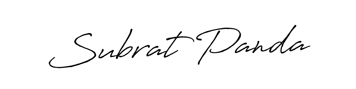 Also You can easily find your signature by using the search form. We will create Subrat Panda name handwritten signature images for you free of cost using Antro_Vectra_Bolder sign style. Subrat Panda signature style 7 images and pictures png
