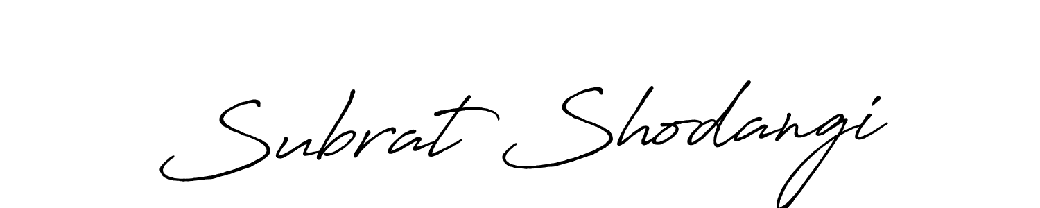 Also You can easily find your signature by using the search form. We will create Subrat Shodangi name handwritten signature images for you free of cost using Antro_Vectra_Bolder sign style. Subrat Shodangi signature style 7 images and pictures png