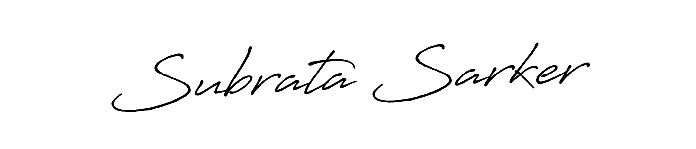 Antro_Vectra_Bolder is a professional signature style that is perfect for those who want to add a touch of class to their signature. It is also a great choice for those who want to make their signature more unique. Get Subrata Sarker name to fancy signature for free. Subrata Sarker signature style 7 images and pictures png