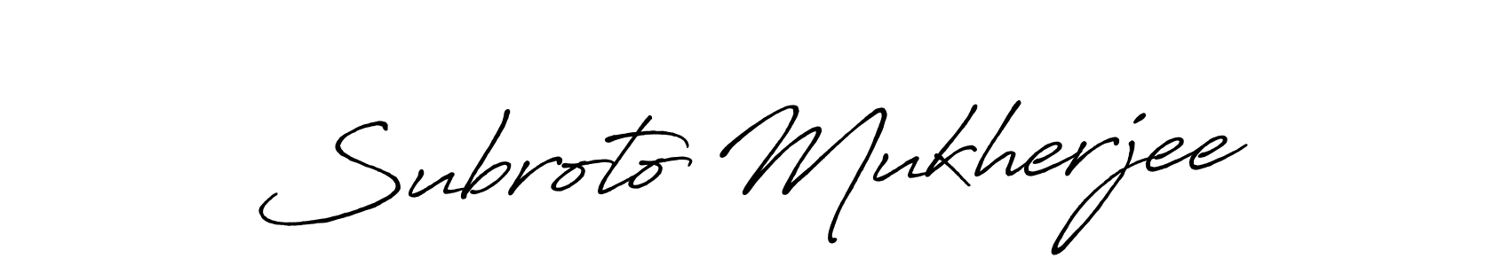 Similarly Antro_Vectra_Bolder is the best handwritten signature design. Signature creator online .You can use it as an online autograph creator for name Subroto Mukherjee. Subroto Mukherjee signature style 7 images and pictures png