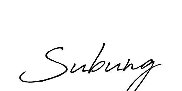 Similarly Antro_Vectra_Bolder is the best handwritten signature design. Signature creator online .You can use it as an online autograph creator for name Subung. Subung signature style 7 images and pictures png