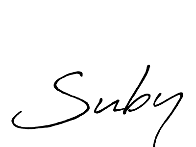 This is the best signature style for the Suby name. Also you like these signature font (Antro_Vectra_Bolder). Mix name signature. Suby signature style 7 images and pictures png