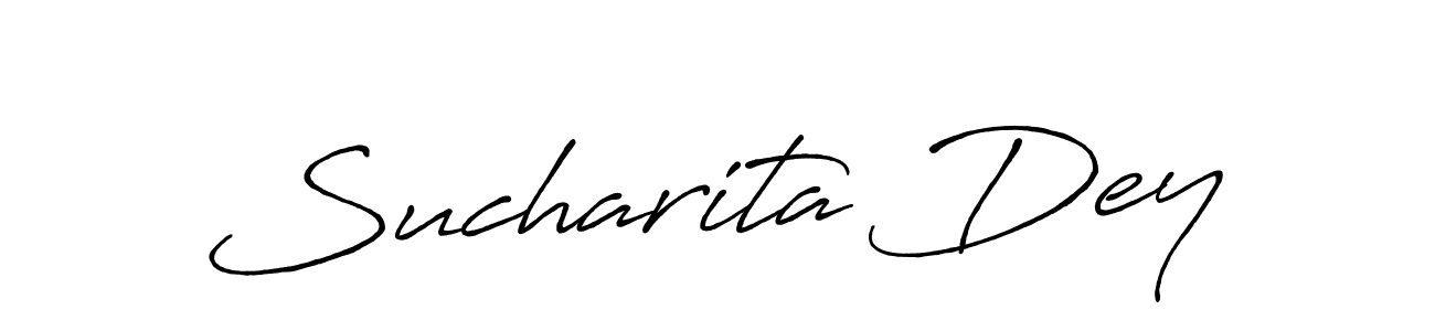 Design your own signature with our free online signature maker. With this signature software, you can create a handwritten (Antro_Vectra_Bolder) signature for name Sucharita Dey. Sucharita Dey signature style 7 images and pictures png