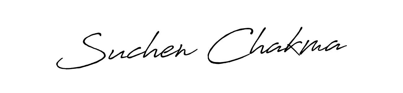 You should practise on your own different ways (Antro_Vectra_Bolder) to write your name (Suchen Chakma) in signature. don't let someone else do it for you. Suchen Chakma signature style 7 images and pictures png