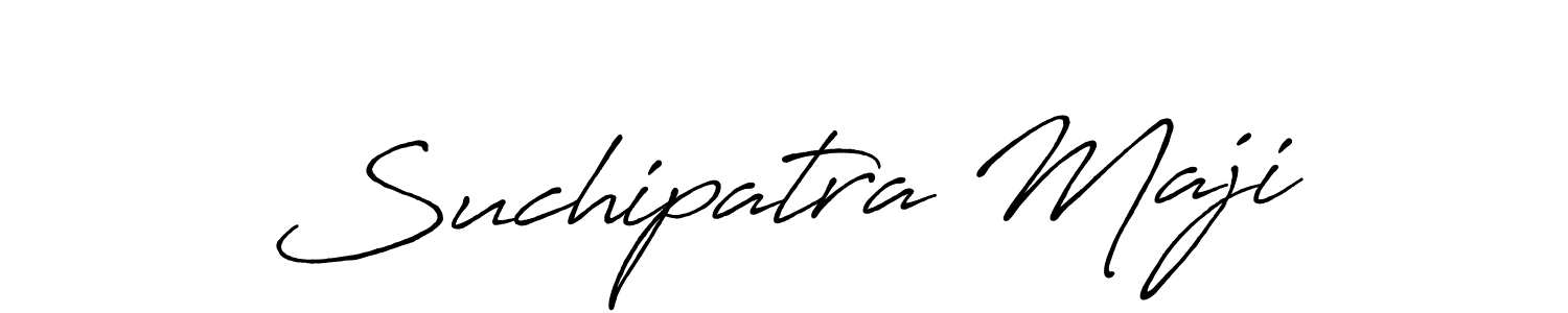 Suchipatra Maji stylish signature style. Best Handwritten Sign (Antro_Vectra_Bolder) for my name. Handwritten Signature Collection Ideas for my name Suchipatra Maji. Suchipatra Maji signature style 7 images and pictures png