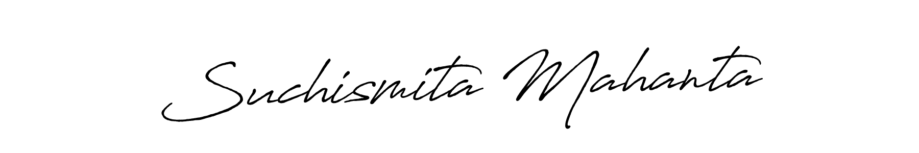 if you are searching for the best signature style for your name Suchismita Mahanta. so please give up your signature search. here we have designed multiple signature styles  using Antro_Vectra_Bolder. Suchismita Mahanta signature style 7 images and pictures png