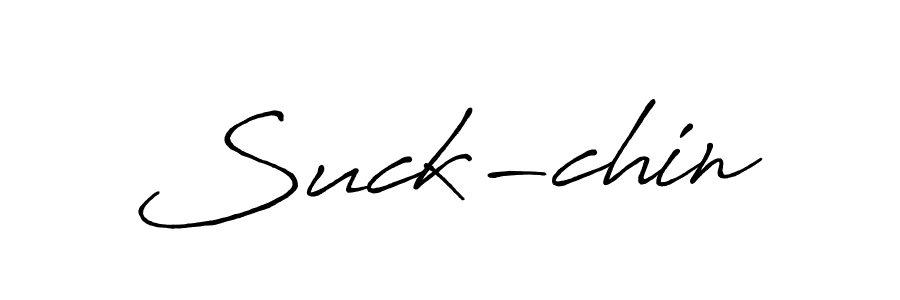 The best way (Antro_Vectra_Bolder) to make a short signature is to pick only two or three words in your name. The name Suck-chin include a total of six letters. For converting this name. Suck-chin signature style 7 images and pictures png