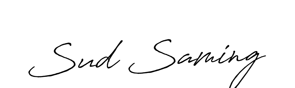 Here are the top 10 professional signature styles for the name Sud Saming. These are the best autograph styles you can use for your name. Sud Saming signature style 7 images and pictures png