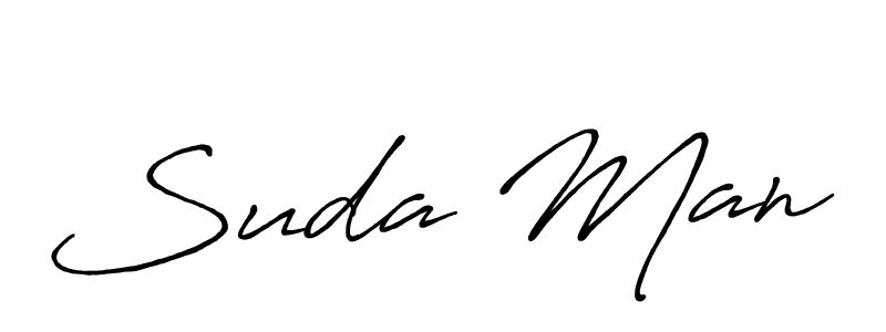 You should practise on your own different ways (Antro_Vectra_Bolder) to write your name (Suda Man) in signature. don't let someone else do it for you. Suda Man signature style 7 images and pictures png