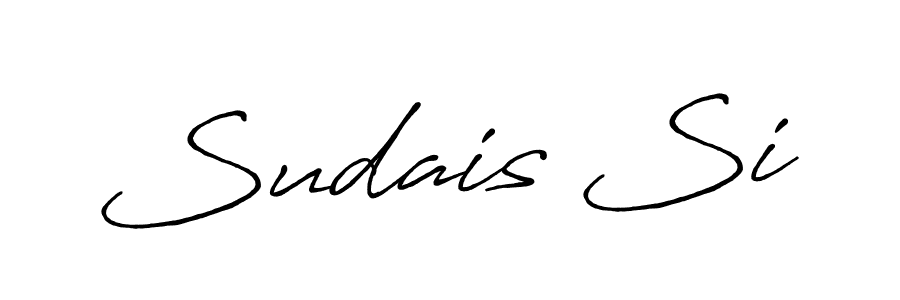 if you are searching for the best signature style for your name Sudais Si. so please give up your signature search. here we have designed multiple signature styles  using Antro_Vectra_Bolder. Sudais Si signature style 7 images and pictures png