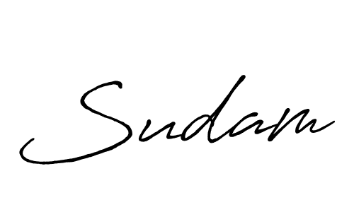 Also we have Sudam name is the best signature style. Create professional handwritten signature collection using Antro_Vectra_Bolder autograph style. Sudam signature style 7 images and pictures png