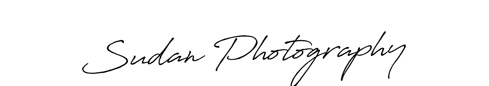 Use a signature maker to create a handwritten signature online. With this signature software, you can design (Antro_Vectra_Bolder) your own signature for name Sudan Photography. Sudan Photography signature style 7 images and pictures png