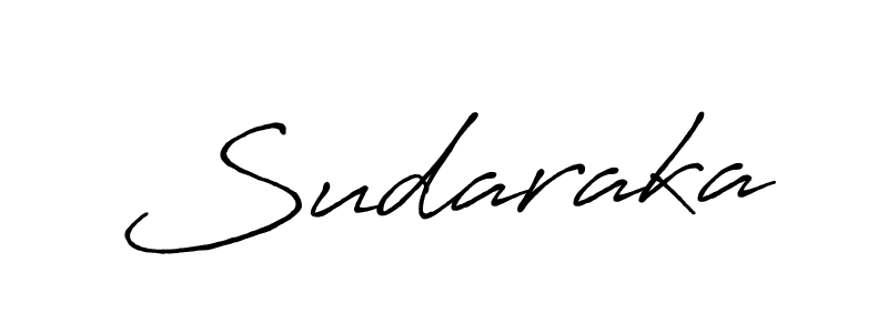 Create a beautiful signature design for name Sudaraka. With this signature (Antro_Vectra_Bolder) fonts, you can make a handwritten signature for free. Sudaraka signature style 7 images and pictures png