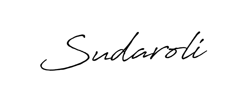 Also You can easily find your signature by using the search form. We will create Sudaroli name handwritten signature images for you free of cost using Antro_Vectra_Bolder sign style. Sudaroli signature style 7 images and pictures png