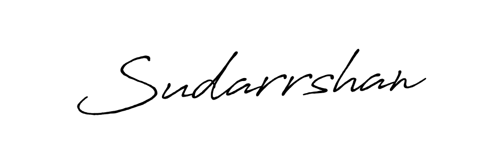 Make a beautiful signature design for name Sudarrshan. With this signature (Antro_Vectra_Bolder) style, you can create a handwritten signature for free. Sudarrshan signature style 7 images and pictures png